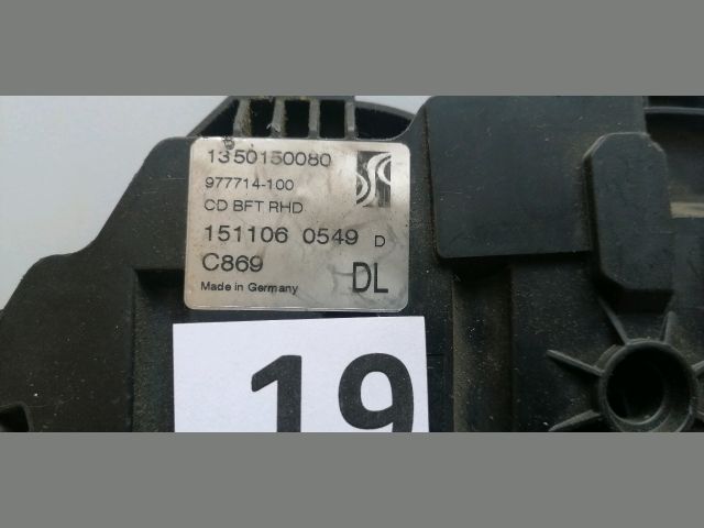 bontott CITROËN JUMPER Bal első Ajtózár