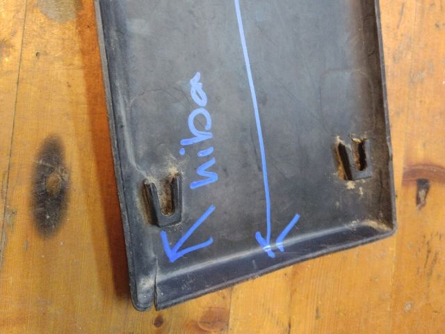 bontott CITROËN JUMPER Bal hátsó Sárvédő Díszléc