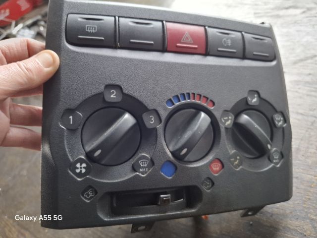 bontott CITROËN JUMPER Fűtéskapcsoló (Nem klímás)