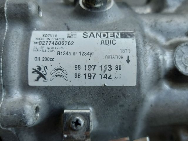 bontott CITROËN JUMPER III Klímakompresszor