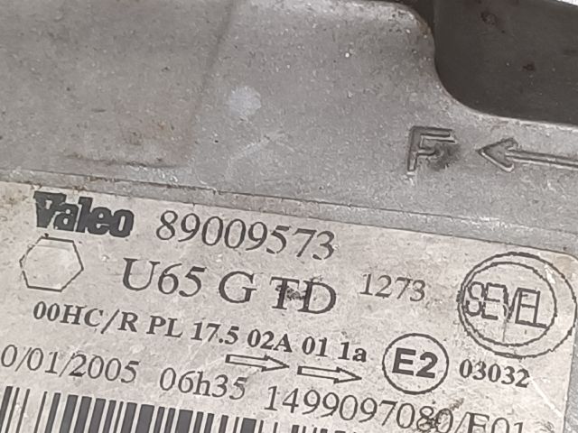 bontott CITROËN JUMPY Bal Fényszóró