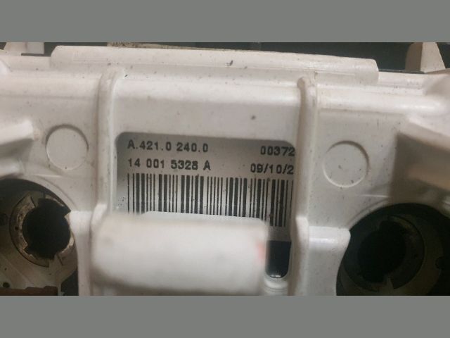 bontott CITROËN JUMPY Fűtéskapcsoló (Nem klímás)