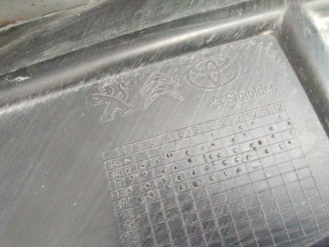 bontott CITROËN JUMPY Jobb első Dobbetét (Kerékjárati, Műanyag)