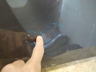 bontott CITROËN JUMPY Jobb első Sárvédő