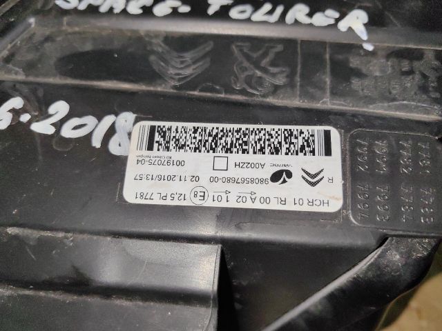 bontott CITROËN JUMPY Jobb Fényszóró