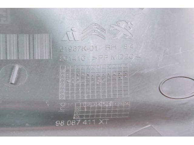 bontott CITROËN JUMPY Jobb Visszapillantó Tükör Burkolat