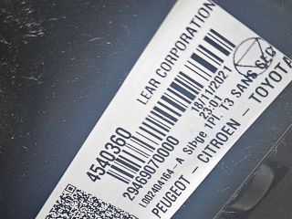 bontott CITROËN JUMPY Ülés Szett