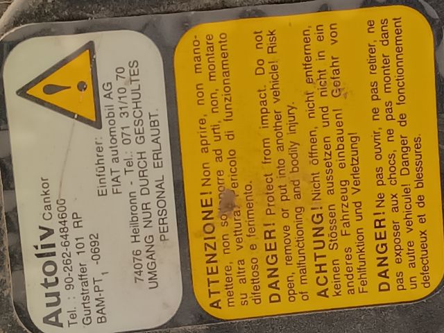 bontott CITROËN NEMO Bal első Biztonsági Öv