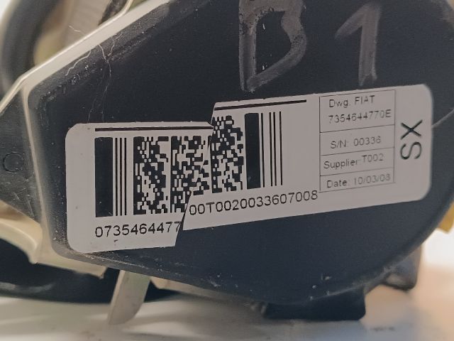 bontott CITROËN NEMO Bal első Biztonsági Öv