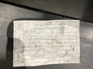 bontott CITROËN NEMO Hátsó Lökhárító (Üresen)