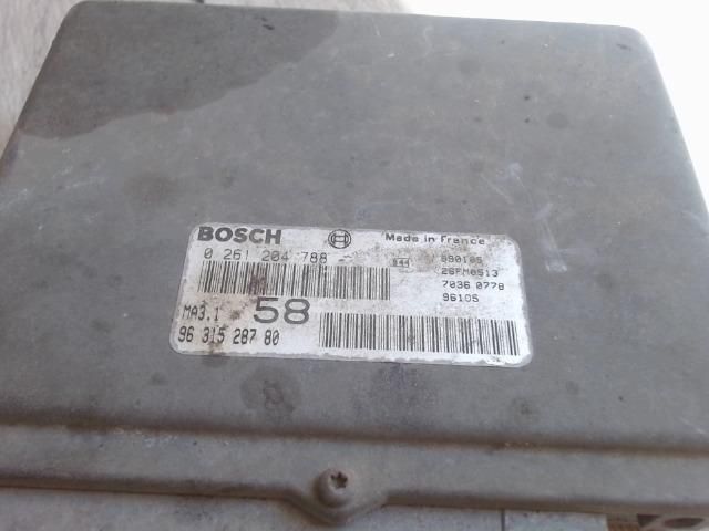 bontott CITROËN SAXO Motorvezérlő