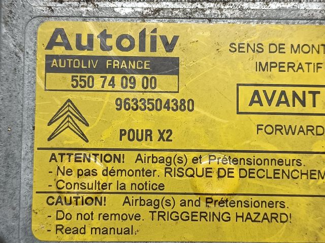 bontott CITROËN XANTIA Légzsák Elektronika