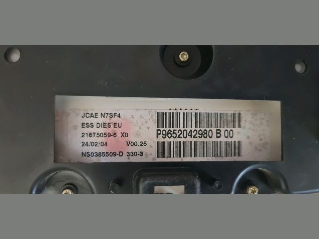 bontott CITROËN XSARA Kilométeróra