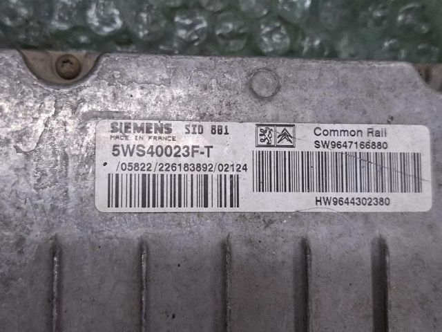 bontott CITROËN XSARA Motorvezérlő