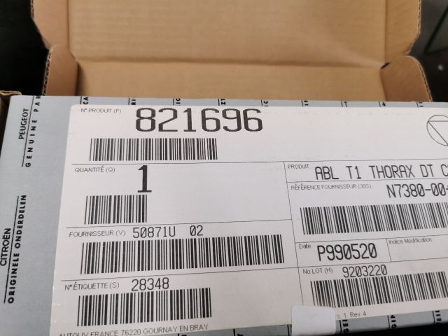 bontott CITROËN XSARA Bal első Függöny Légzsák