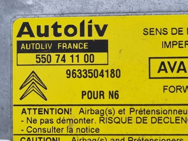 bontott CITROËN XSARA Légzsák Elektronika