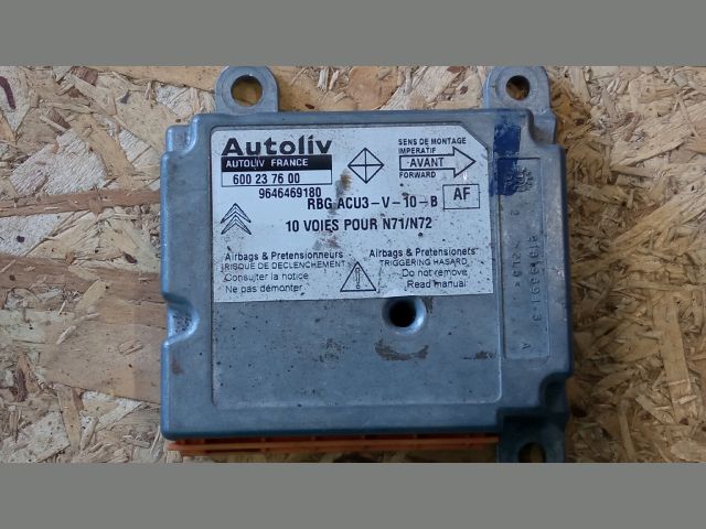 bontott CITROËN XSARA Légzsák Elektronika