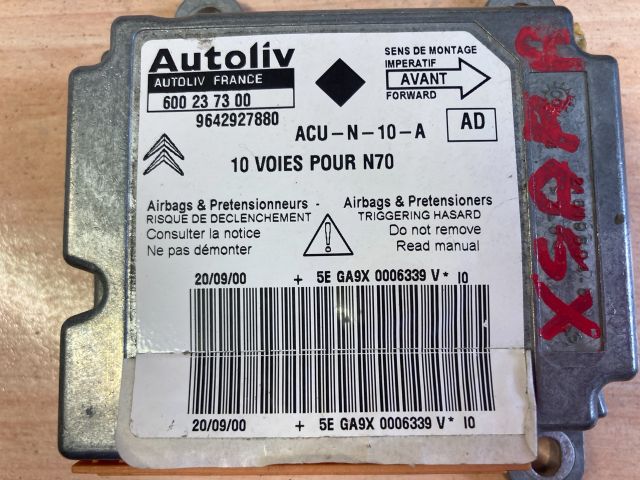 bontott CITROËN XSARA Légzsák Elektronika