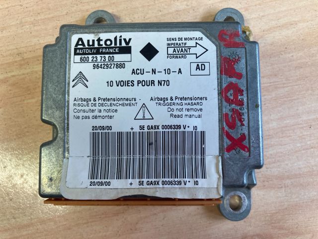 bontott CITROËN XSARA Légzsák Elektronika