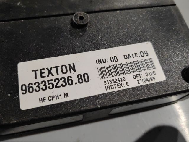 bontott CITROËN XSARA Légzsák Elektronika