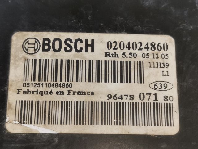 bontott CITROËN XSARA PICASSO Fékrásegítő