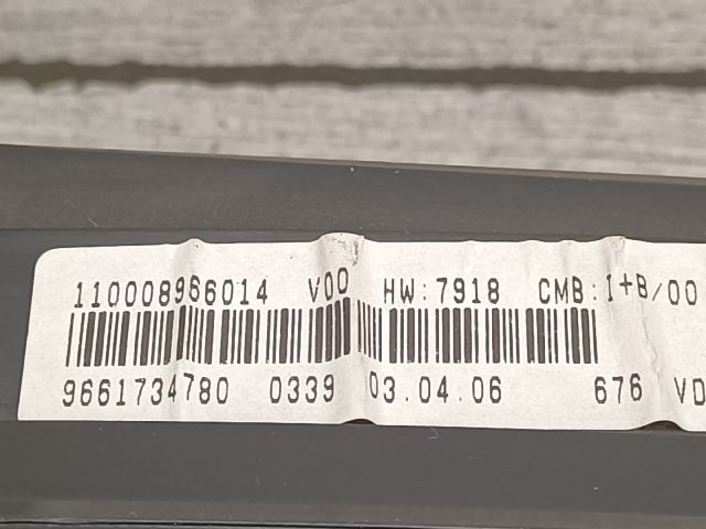 bontott CITROËN XSARA PICASSO Kilométeróra