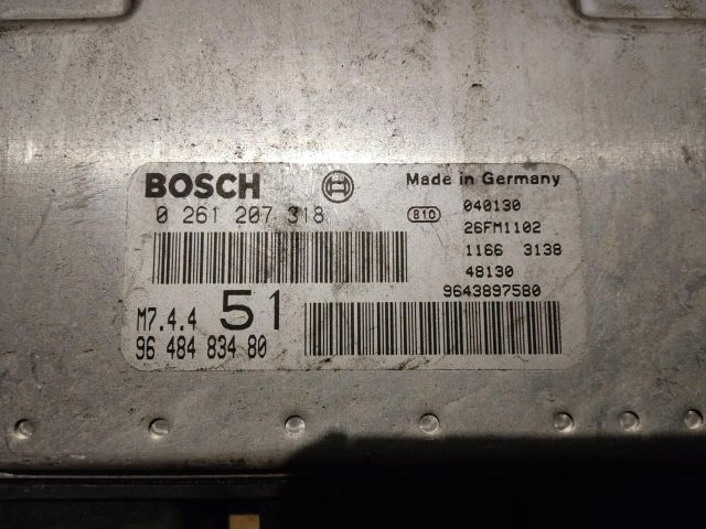 bontott CITROËN XSARA PICASSO Motorvezérlő