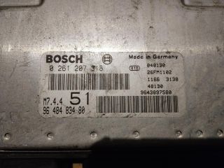 bontott CITROËN XSARA PICASSO Motorvezérlő