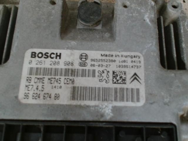 bontott CITROËN XSARA PICASSO Motorvezérlő