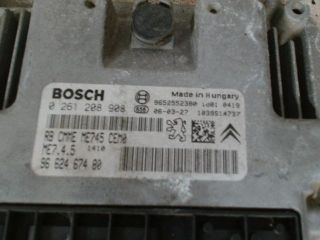 bontott CITROËN XSARA PICASSO Motorvezérlő