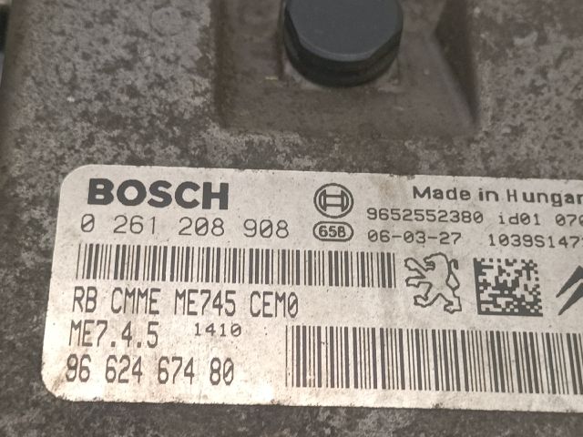 bontott CITROËN XSARA PICASSO Motorvezérlő