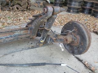 bontott CITROËN XSARA PICASSO Hátsó Híd (Dobfékes)