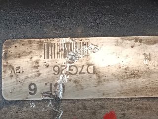 bontott CITROËN XSARA PICASSO Önindító