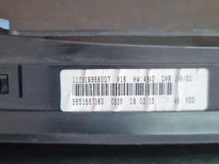 bontott CITROËN XSARA PICASSO Kilométeróra