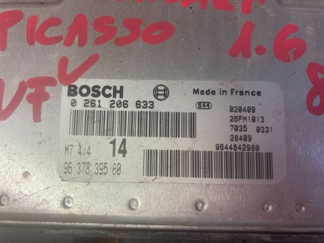 bontott CITROËN XSARA PICASSO Motorvezérlő