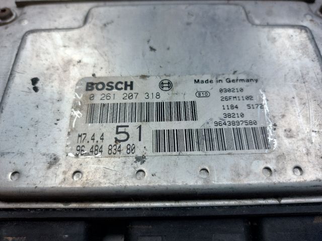 bontott CITROËN XSARA PICASSO Motorvezérlő