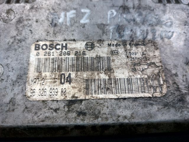 bontott CITROËN XSARA PICASSO Motorvezérlő