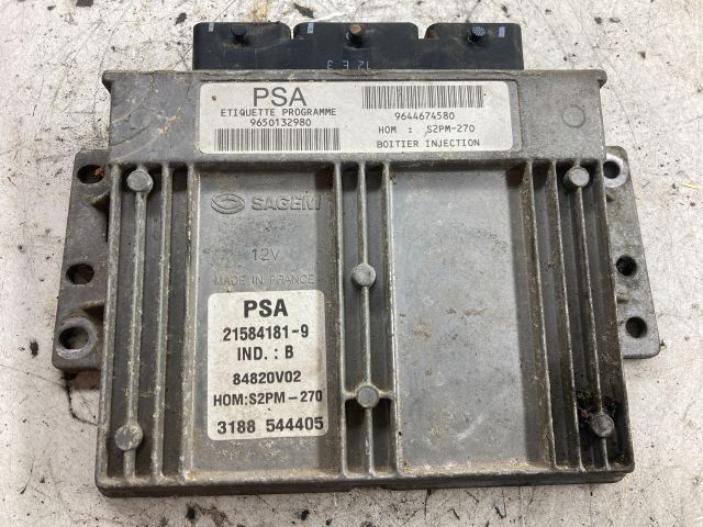 bontott CITROËN XSARA PICASSO Motorvezérlő