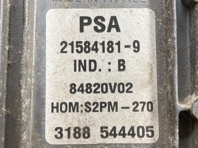 bontott CITROËN XSARA PICASSO Motorvezérlő