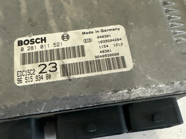 bontott CITROËN XSARA PICASSO Motorvezérlő