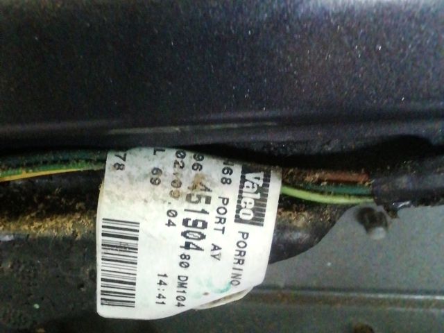 bontott CITROËN XSARA PICASSO Bal első Ajtó (Üres lemez)