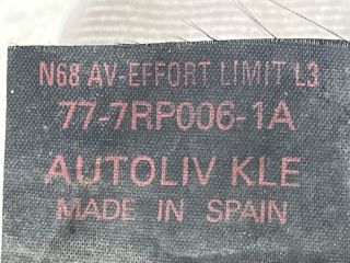 bontott CITROËN XSARA PICASSO Bal első Biztonsági Öv