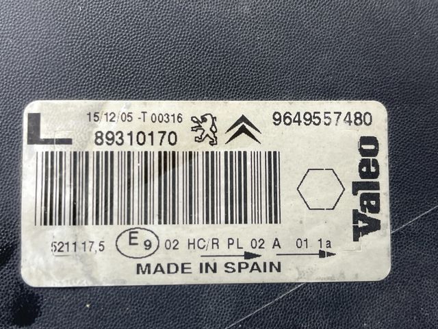 bontott CITROËN XSARA PICASSO Bal Fényszóró