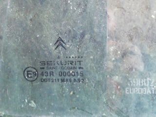 bontott CITROËN XSARA PICASSO Bal hátsó Ablak
