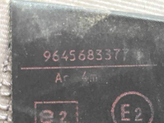 bontott CITROËN XSARA PICASSO Bal hátsó Biztonsági Öv