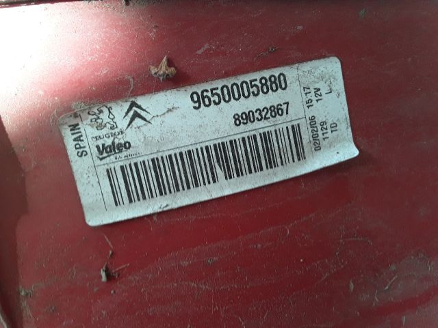 bontott CITROËN XSARA PICASSO Bal Hátsó Lámpa
