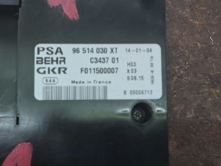 bontott CITROËN XSARA PICASSO Fűtéskapcsoló (digit klímás)