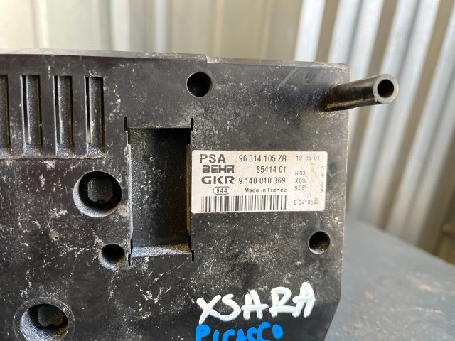 bontott CITROËN XSARA PICASSO Fűtéskapcsoló (digit klímás)