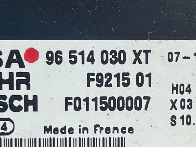 bontott CITROËN XSARA PICASSO Fűtéskapcsoló (digit klímás)