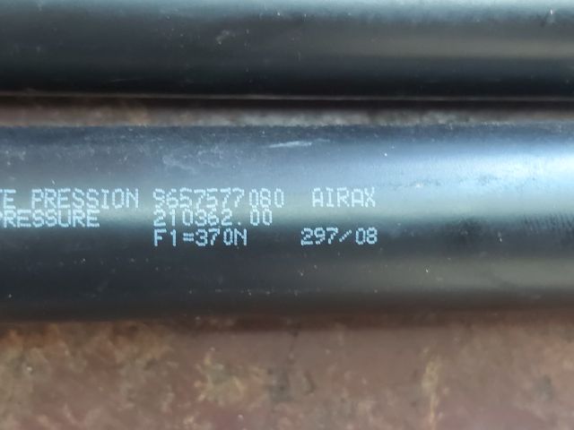 bontott CITROËN XSARA PICASSO Gázrugós Kitámasztó Teleszkóp Pár Csomagtérajtó